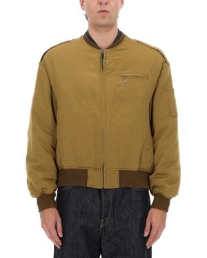 Visvim Gunner Reversible Down Jacket - Green