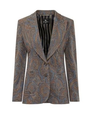 Etro Inspired Jacket - Black