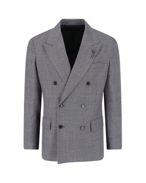 Lardini 100% Virgin Wool Jacket - Gray