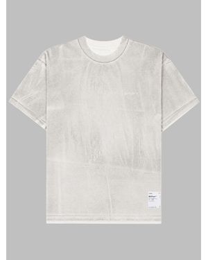 Satisfy Cotton T-Shirt With "Mothtech" Graphic - White