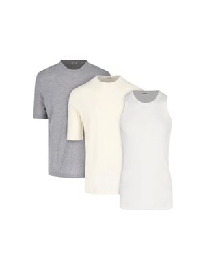 Jil Sander 100% Cotton T-Shirt - White
