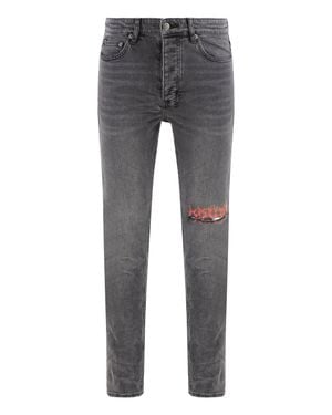Ksubi 5-Pocket Skinny Jeans Cotton - Gray