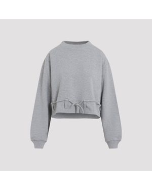 Dries Van Noten Haserfiela Cotton Sweatshirt - Gray