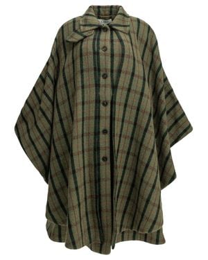 Chloé Chloé Wool Cape - Green