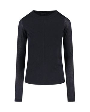 Phoebe Philo 100% Cotton Essential T-Shirt - Blue