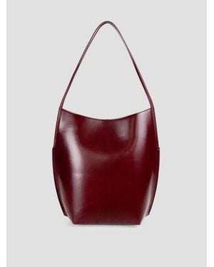 Jil Sander Kante Tote Handbag - Red
