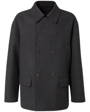 Fendi Woolen Coat - Black