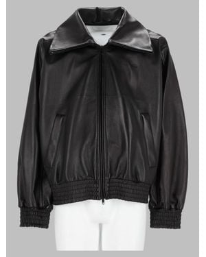 Balenciaga Leather Jacket - Black