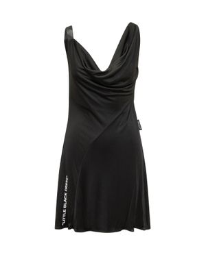 Off-White c/o Virgil Abloh Mini Fluid Jersey Dress - Black