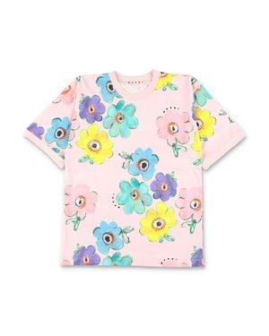 Marni Trendy Mini Dress For Girls - Pink