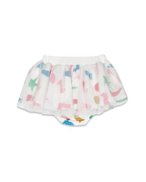 Stella McCartney Skirt With Coulottes - White
