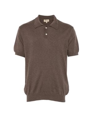 Woolrich Knitted Polo - Brown