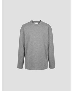 Jil Sander Classic Oversized T-Shirt - Gray