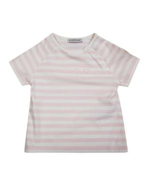 Moncler Mini Cutaway Sleeve T-Shirt - Gray