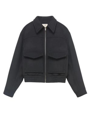 BITE STUDIOS Cila Flap-Pocket Zip-Front Jacket - Black