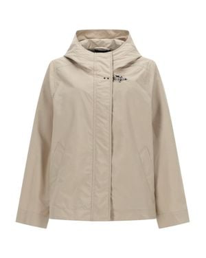 Fay Hooded Jacket - Natural