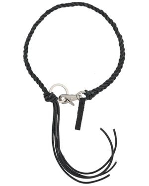 Our Legacy Timeless Leather Bracelet For - Metallic