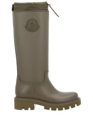 Moncler "Kickstream High" Boots - Green