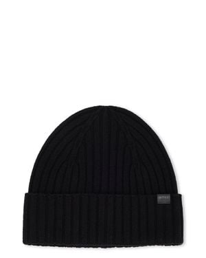 BOSS Knit Hat - Black