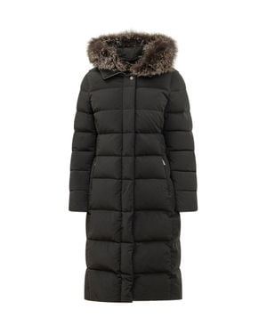 Moorer Zagara-Kn Quilted Down Jacket - Black