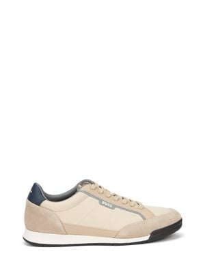 BOSS Low-Top Casual Sneakers - Natural