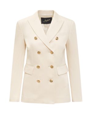 The Seafarer Blazer Mini Chantal - Natural