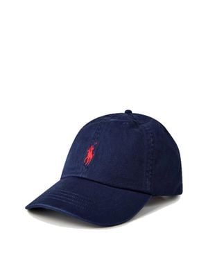 Polo Ralph Lauren Six-Panel Embroidered Ventilated Hat - Blue
