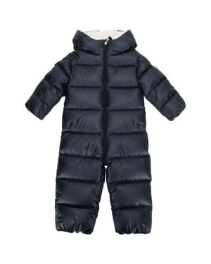 Moncler Alanie Padded Snowsuit For Kids - Blue
