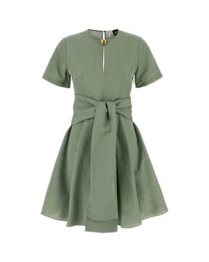 Loewe Sage Viscose Blend Paula S Ibiza Dress - Green