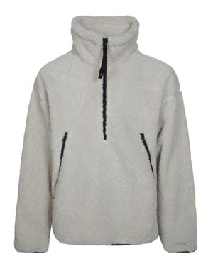 Oakley Snowdrift Sherpa Quarter-Zip Pullover For - Gray
