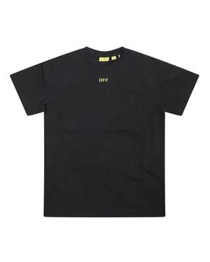 Off-White c/o Virgil Abloh Mini Off Diagonal T-Shirt For Kids - Black