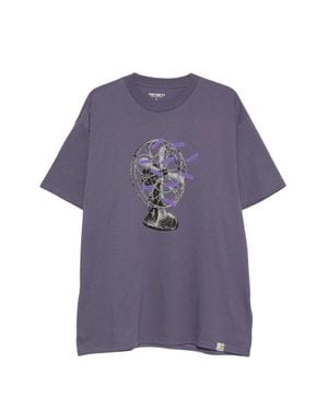 Carhartt 100% Organic Cotton Pocket T-Shirt - Purple