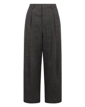 R13 Wool Blend Pants - Gray