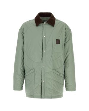 Loewe Mint Polyester Padded Jacket - Green