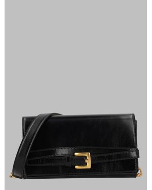 Balmain Chic Mini Shoulder Bag - Black