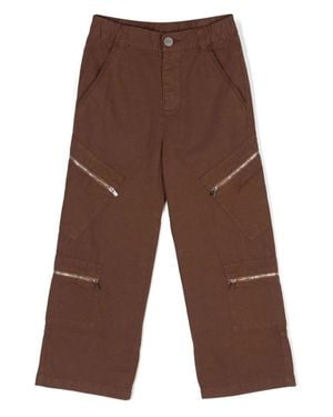 Jacquemus Le Cargo Cotton Pants - Brown