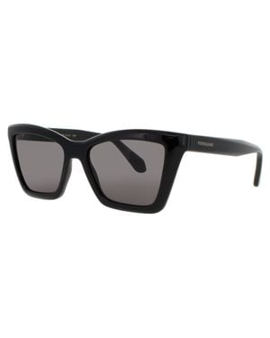 Ferragamo Salvatore Sf2039Se Sunglasses 53-17-145 With Case - Black