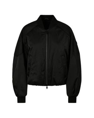 Moose Knuckles Drift Satin Bomber - Black