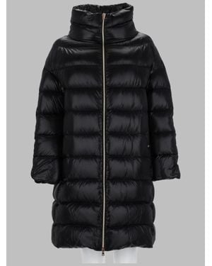 Herno Down Jacket Matilde Polyamide Trench & Raincoats - Black