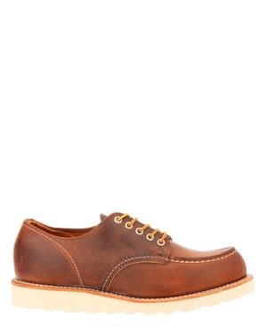 Red Wing Moccasin Shop Oxford Loafers - Brown