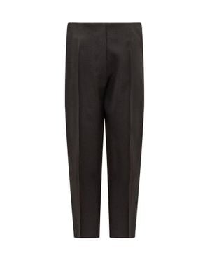 Calcaterra Fluid Cropped Pants - Black