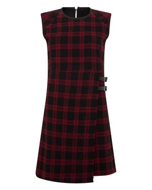 Pinko Sleeveless Dress- Polyester - Red