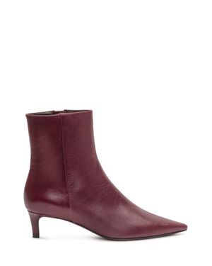 Roberto Festa Elegant Leather Ankle Boots - Purple