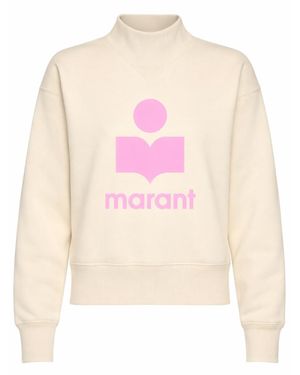 Isabel Marant Sweatshirt Moby Cotton Sweatshirts - Pink
