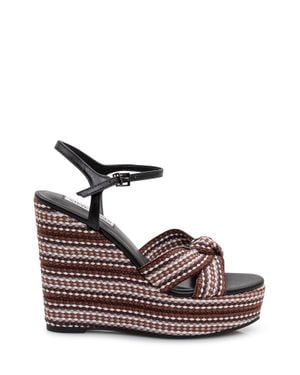 Steve Madden Chic Mini Platform Sandals - Brown