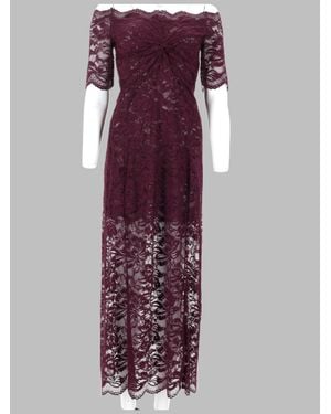 Rabanne Polyamide & Elastane Dress - Purple