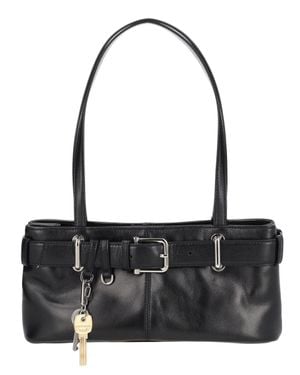 OSOI Brocle Mini Leather Shoulder Bag - Black
