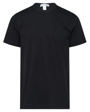 Comme des Garçons 100% Woven Fabric T-Shirt - Black