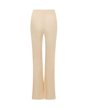 Jil Sander Elegant Tailored Pants - Natural