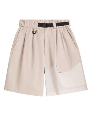 Y-3 3 Belted Shorts - Natural
